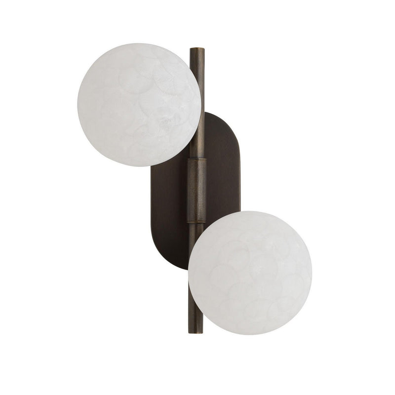 Arteriors DWC61 Two Light Wall Sconce, English Bronze