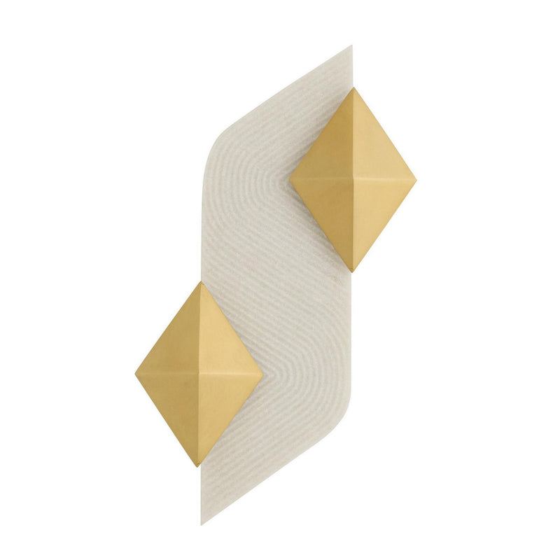 Arteriors DWC63 LED Wall Sconce, Ivory