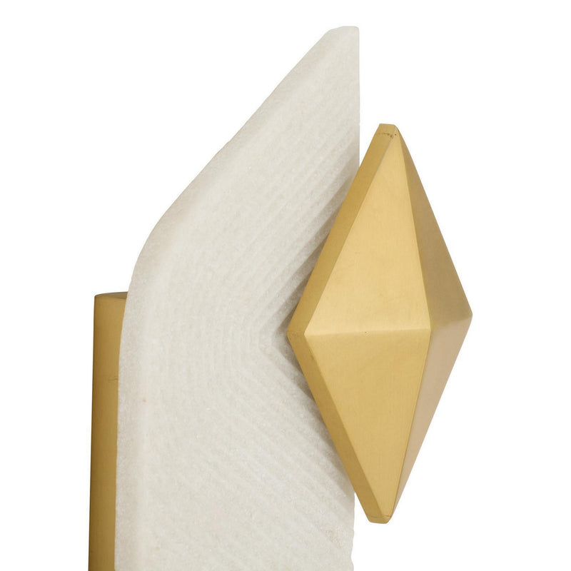 Arteriors DWC63 LED Wall Sconce, Ivory