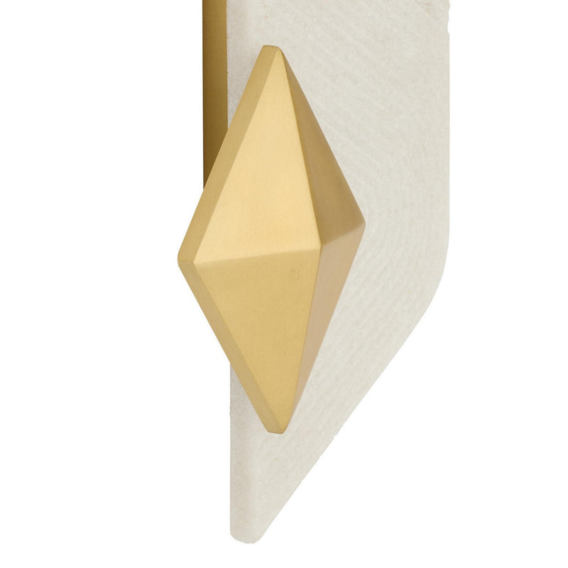 Arteriors DWC63 LED Wall Sconce, Ivory