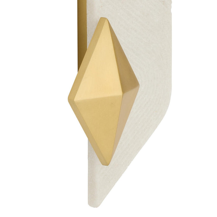 Arteriors DWC63 LED Wall Sconce, Ivory