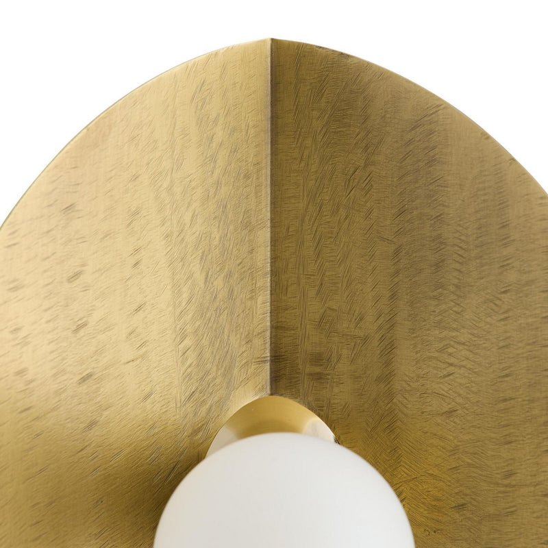 Arteriors DWC69 Four Light Wall Sconce, Antique Brass