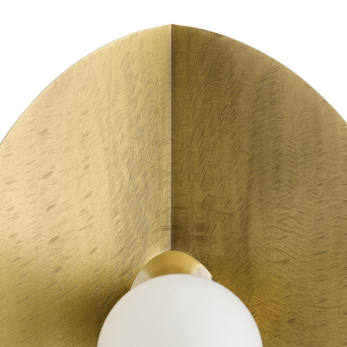 Arteriors DWC69 Four Light Wall Sconce, Antique Brass