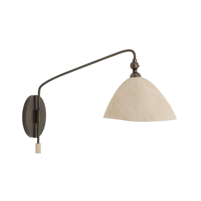 Arteriors DWC71 One Light Wall Sconce, Ivory