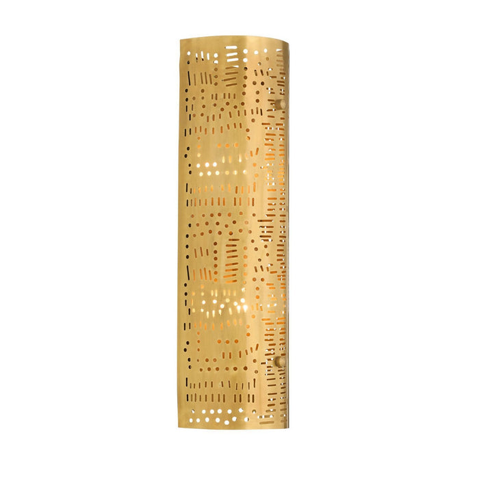 Arteriors DWI24 Two Light Wall Sconce, Antique Brass