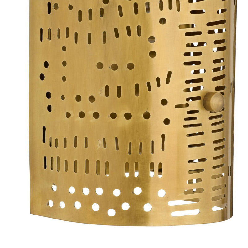 Arteriors DWI24 Two Light Wall Sconce, Antique Brass