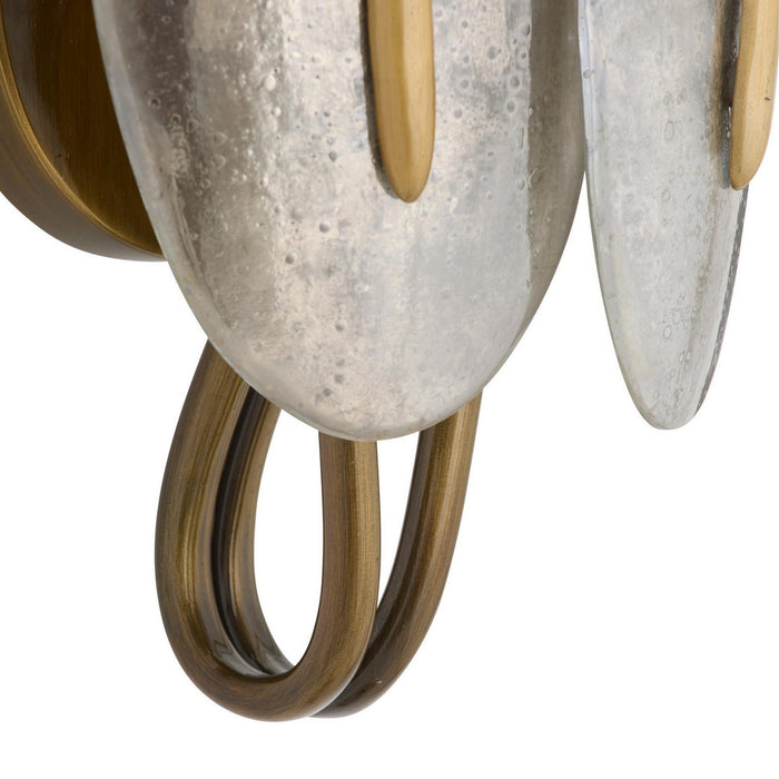Arteriors DWI25 Two Light Wall Sconce, Mercury