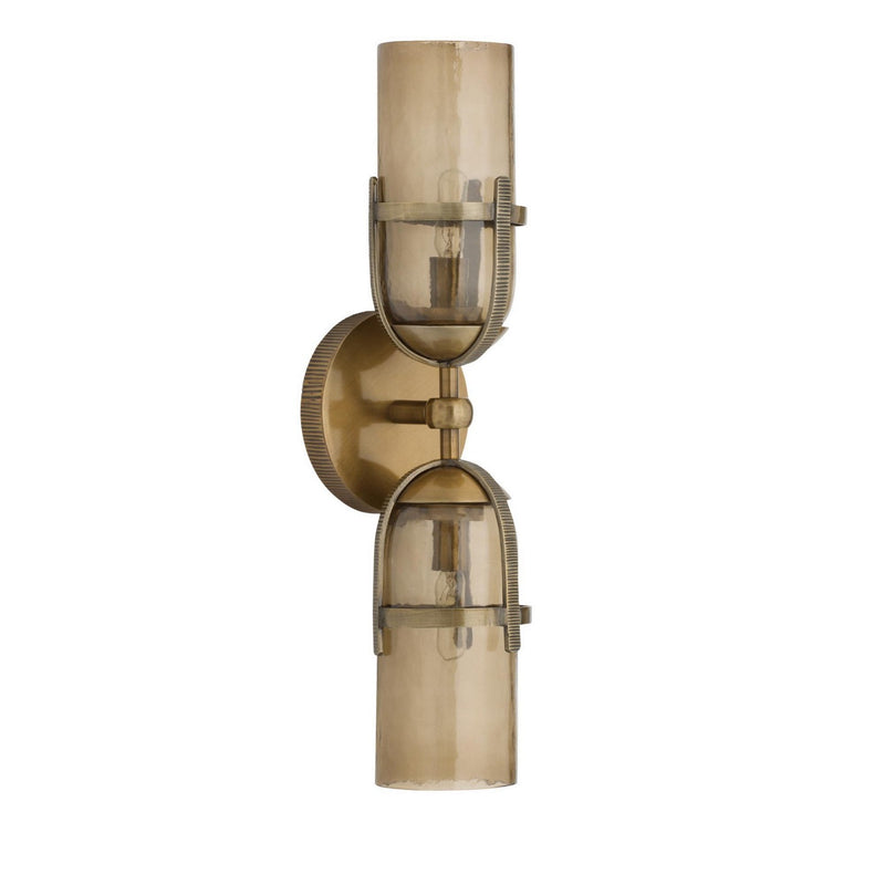 Arteriors DWI26 Two Light Wall Sconce, Smoke