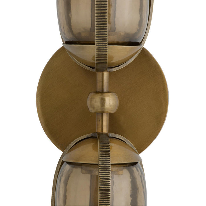 Arteriors DWI26 Two Light Wall Sconce, Smoke