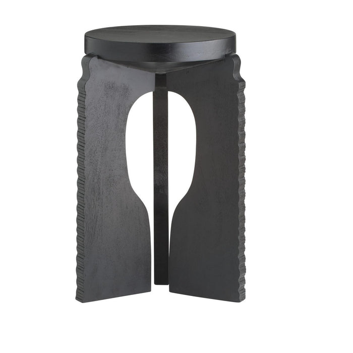 Arteriors FAI22 Accent Table, Ebony