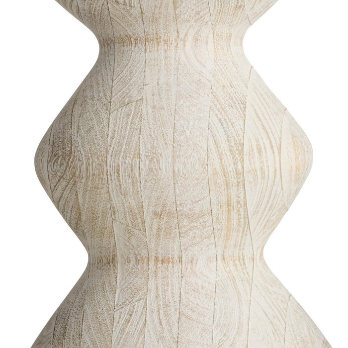 Arteriors FAI25 Drink Table, Whitewash