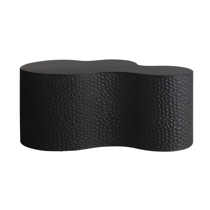 Arteriors FCS20 Outdoor Coffee Table, Matte Black