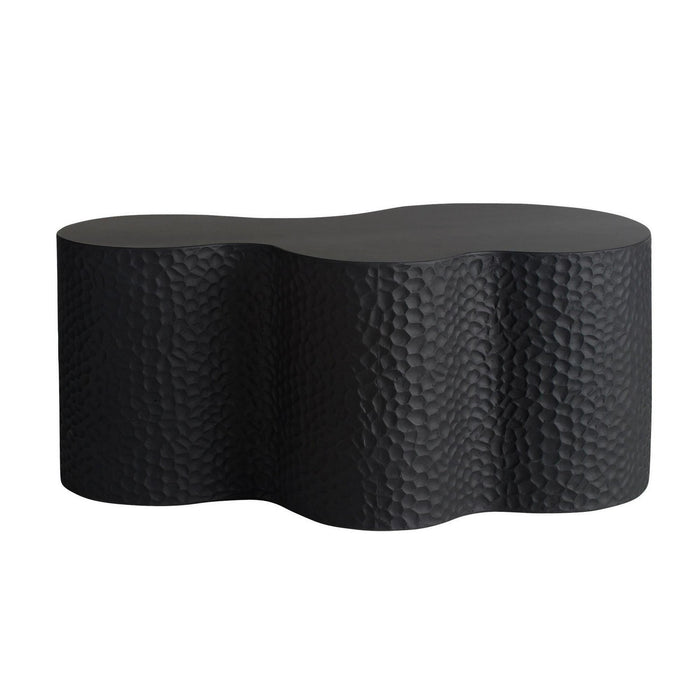 Arteriors FCS20 Outdoor Coffee Table, Matte Black