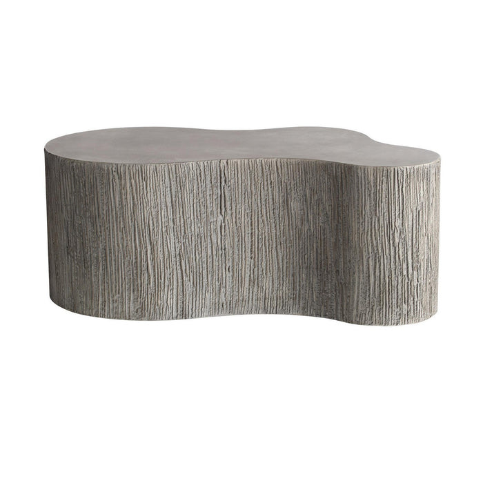 Arteriors FCS21 Outdoor Coffee Table, Gray Stonewash