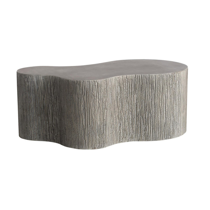 Arteriors FCS21 Outdoor Coffee Table, Gray Stonewash