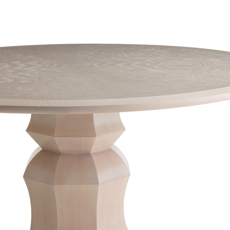 Arteriors FDS23 Dining Table, Light Beige Burl