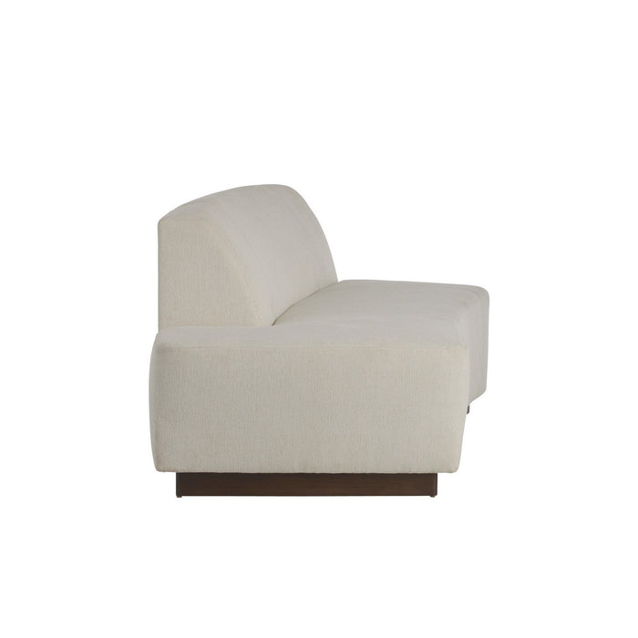 Arteriors FFU07 Left Sofa, Vanilla