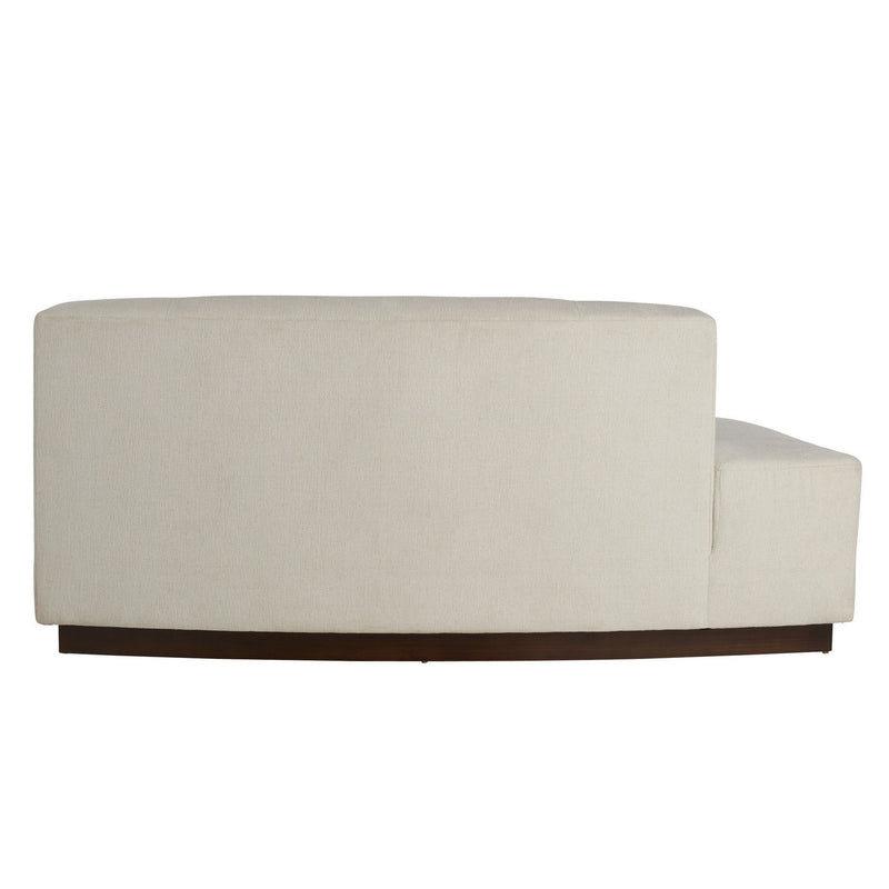 Arteriors FFU07 Left Sofa, Vanilla