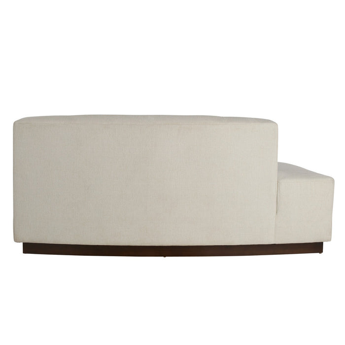 Arteriors FFU07 Left Sofa, Vanilla