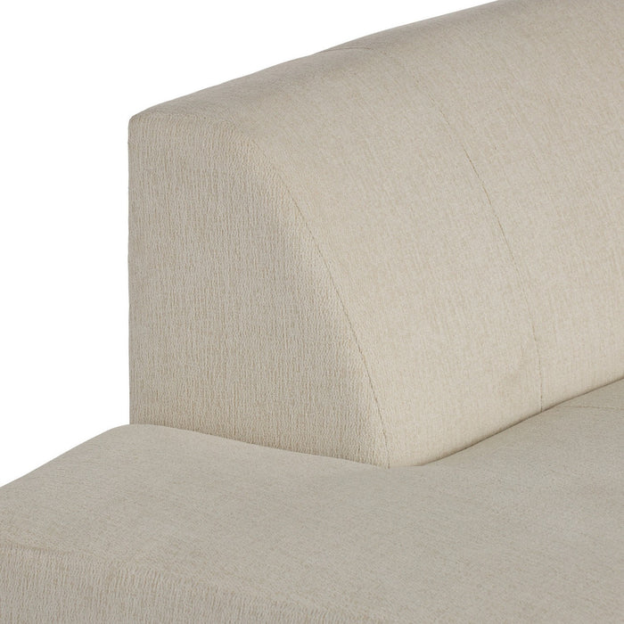 Arteriors FFU07 Left Sofa, Vanilla
