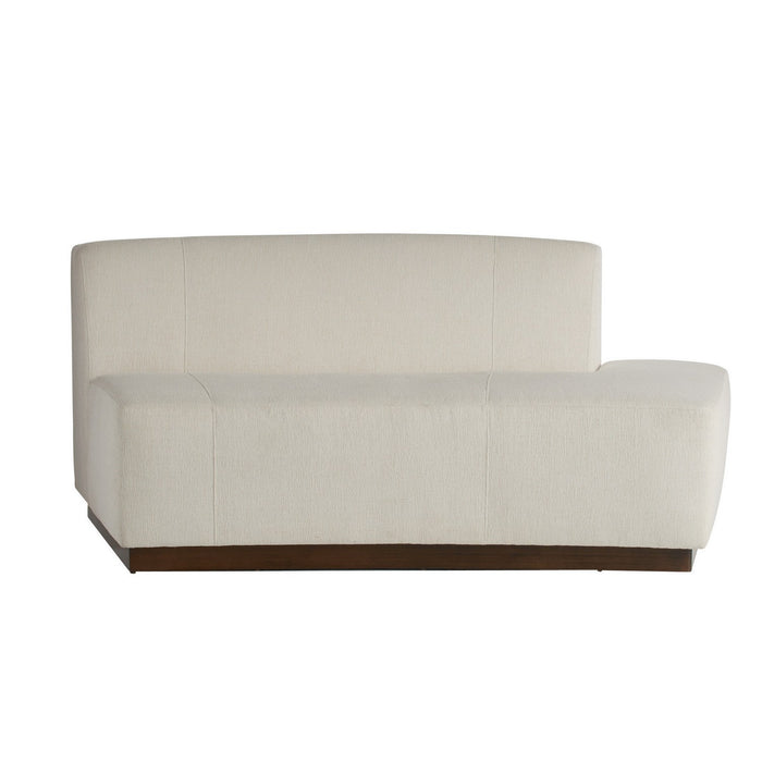 Arteriors FFU08 Right Sofa, Vanilla