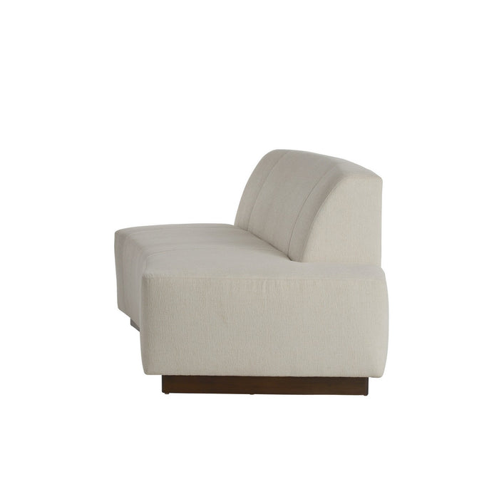 Arteriors FFU08 Right Sofa, Vanilla