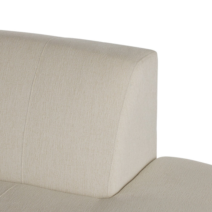 Arteriors FFU08 Right Sofa, Vanilla