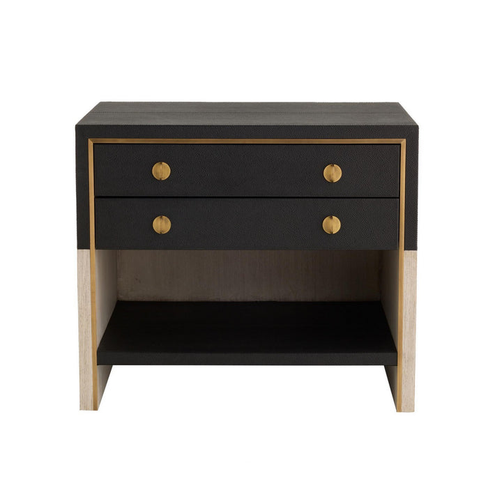Arteriors FII07 Side Table, Black