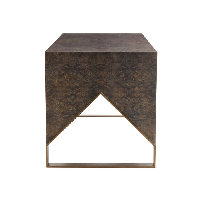 Arteriors FKS07 Desk, Truffle Burl