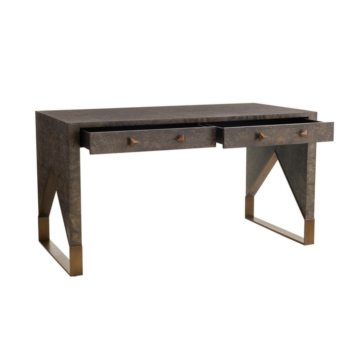 Arteriors FKS07 Desk, Truffle Burl