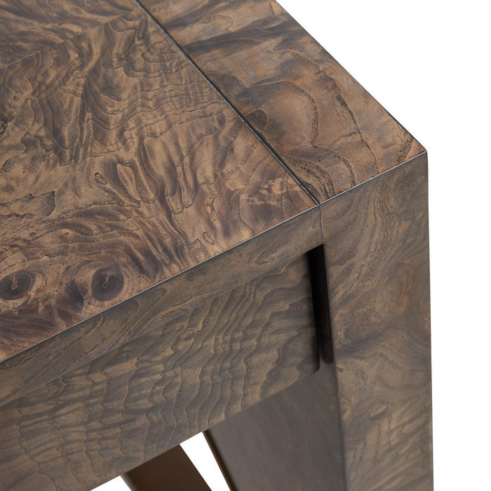 Arteriors FKS07 Desk, Truffle Burl