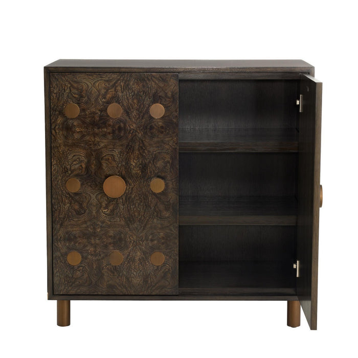 Arteriors FNS17 Cabinet, Truffle Burl