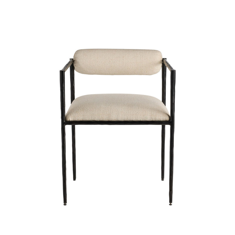 Arteriors FRI31 Chair, Oxford White