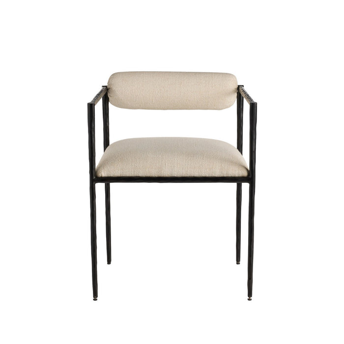 Arteriors FRI31 Chair, Oxford White