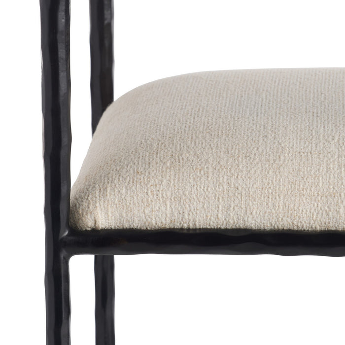 Arteriors FRI31 Chair, Oxford White