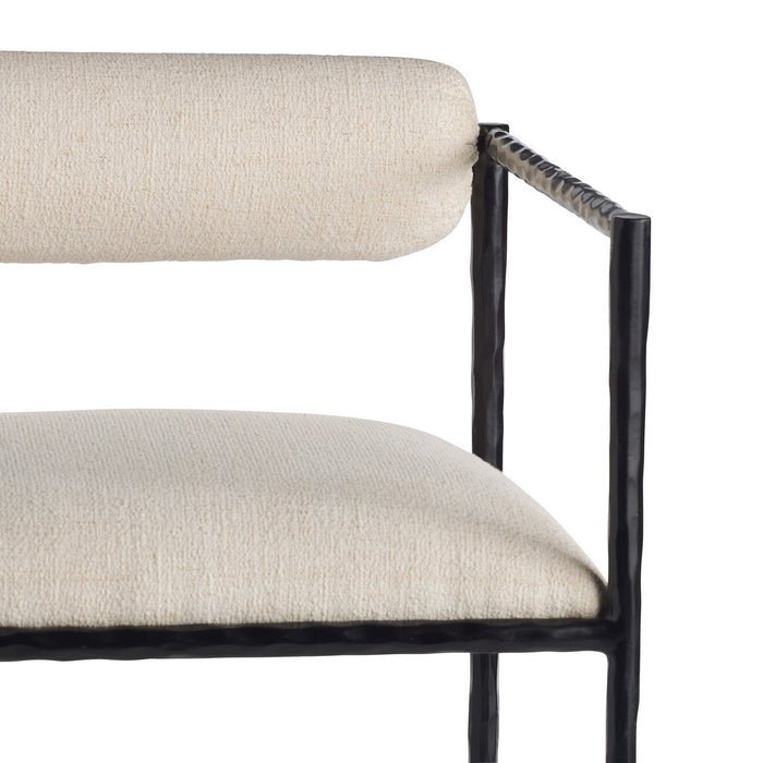 Arteriors FRI31 Chair, Oxford White