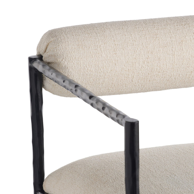 Arteriors FRI31 Chair, Oxford White
