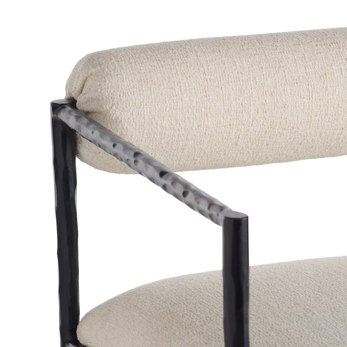 Arteriors FRI31 Chair, Oxford White