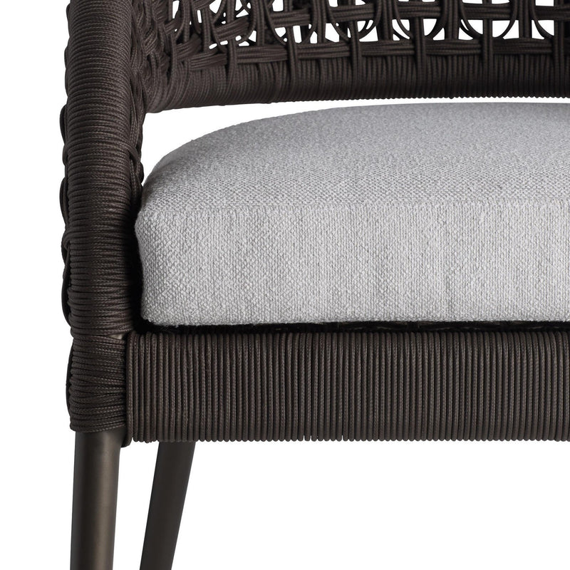 Arteriors FRS26 Outdoor Dining Chair, Porpoise