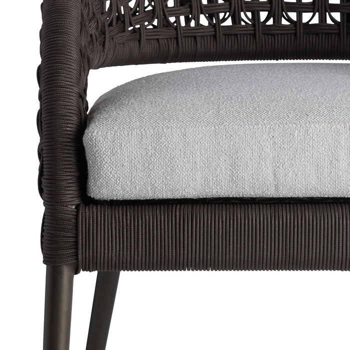 Arteriors FRS26 Outdoor Dining Chair, Porpoise