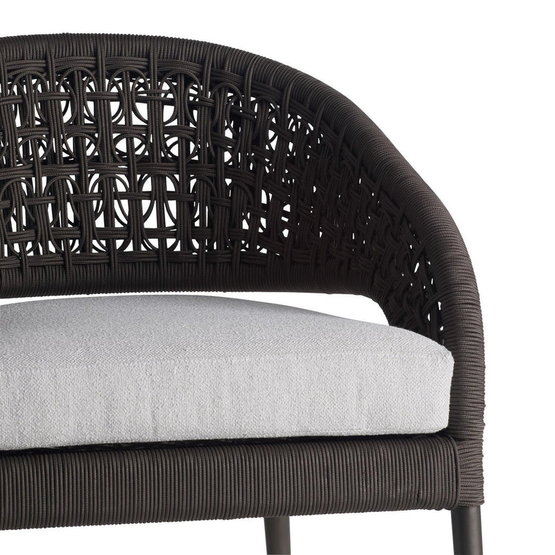 Arteriors FRS26 Outdoor Dining Chair, Porpoise
