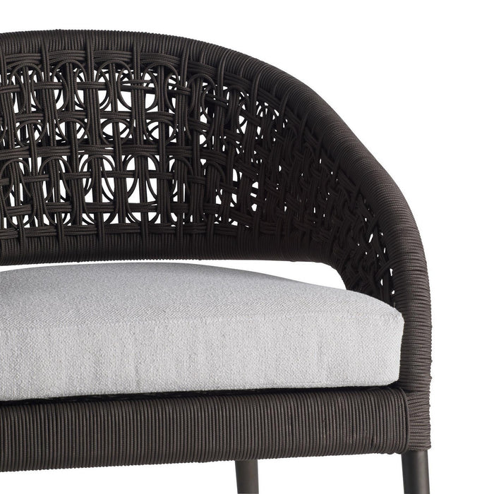 Arteriors FRS26 Outdoor Dining Chair, Porpoise
