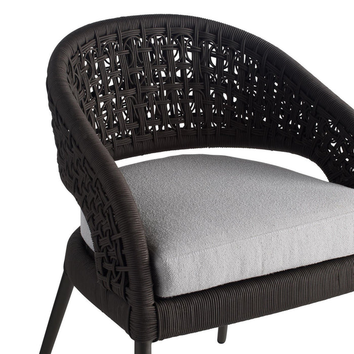 Arteriors FRS26 Outdoor Dining Chair, Porpoise