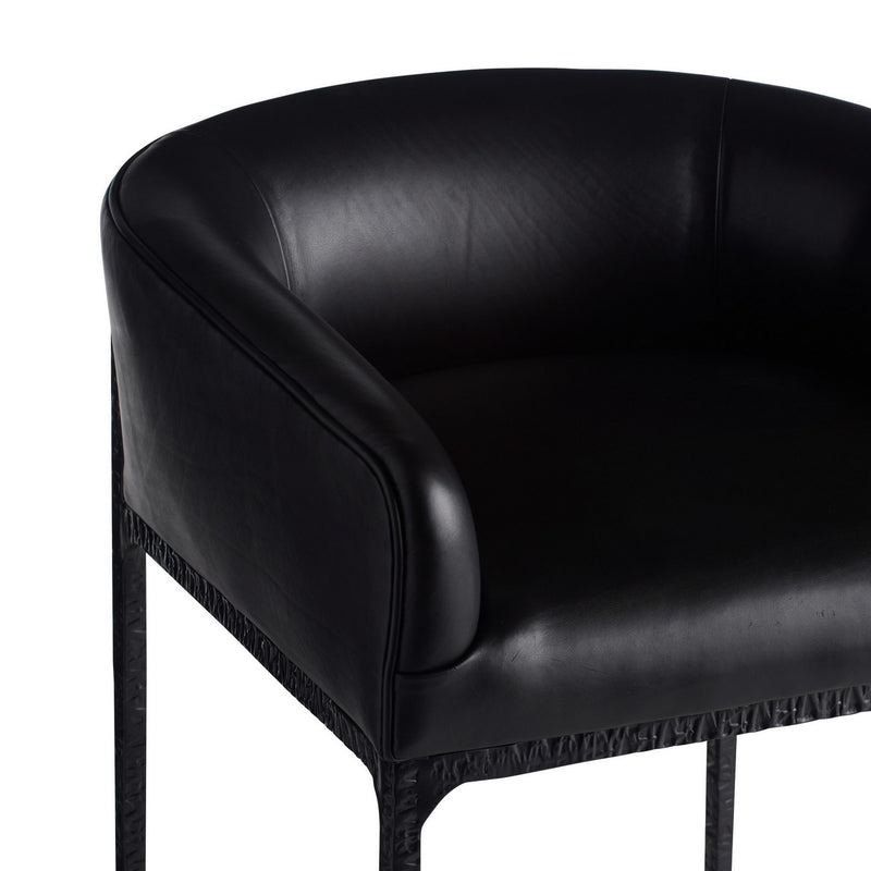 Arteriors FSI17 Counter Stool, Black