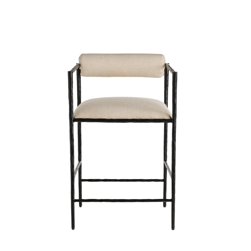 Arteriors FSI19 Counter Stool, Oxford White