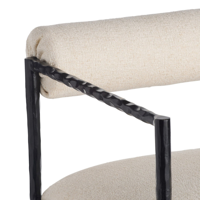 Arteriors FSI19 Counter Stool, Oxford White