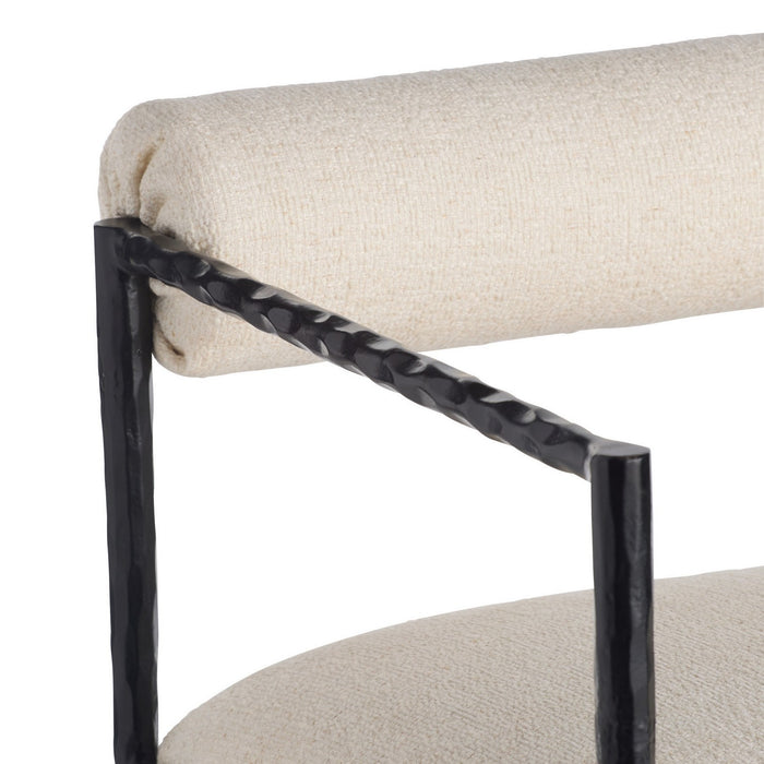 Arteriors FSI19 Counter Stool, Oxford White