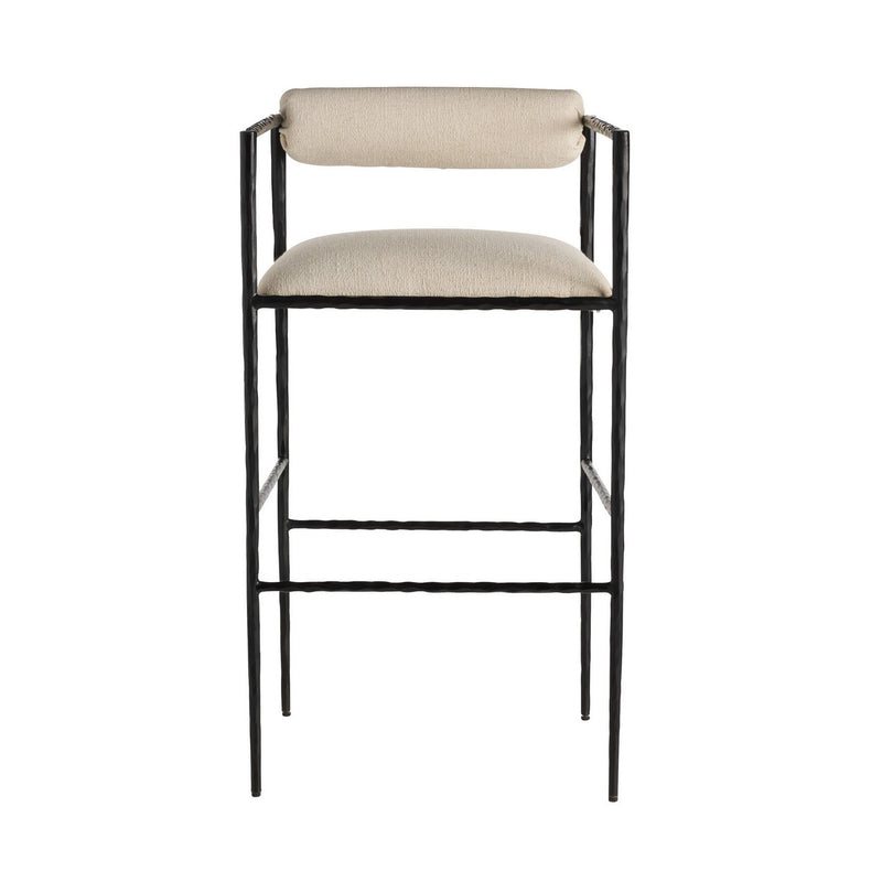 Arteriors FSI20 Bar Stool, Oxford White