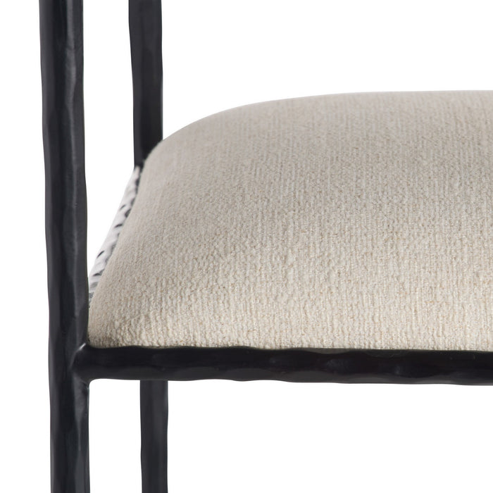 Arteriors FSI20 Bar Stool, Oxford White