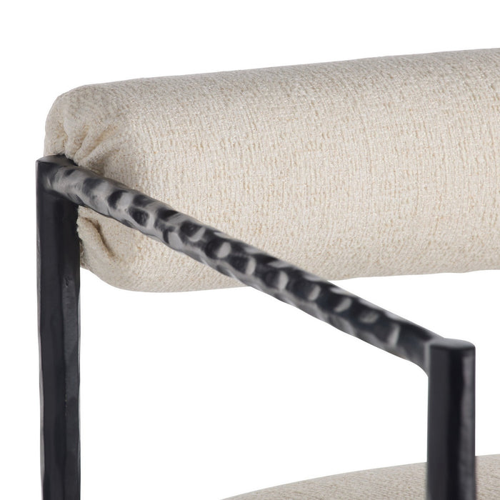 Arteriors FSI20 Bar Stool, Oxford White